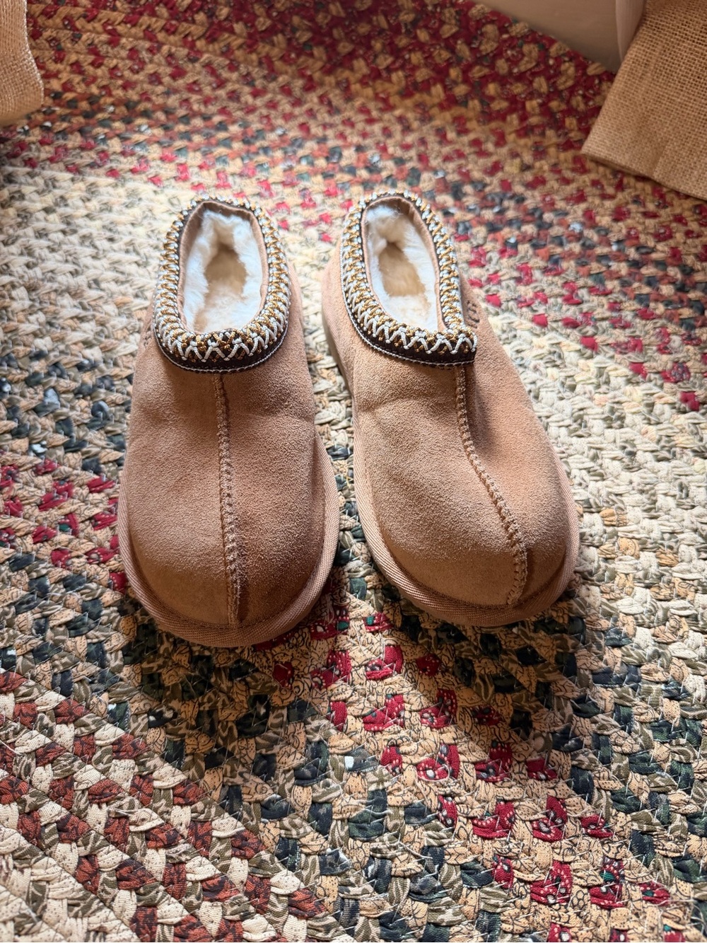 UGG Kids Chestnut Moccasin Slippers | BRAND NEW